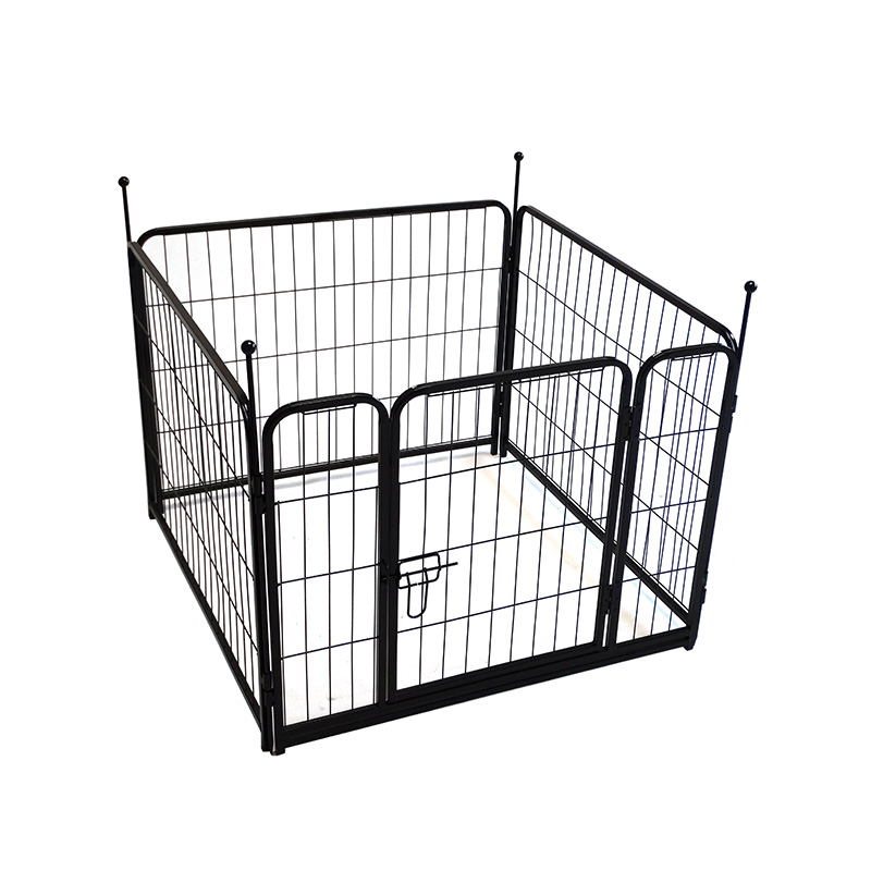 77*60*8 Iron Wire ohrádka pro psy 4panelový ohradník pro mazlíčky Puppy Run Dog Fence