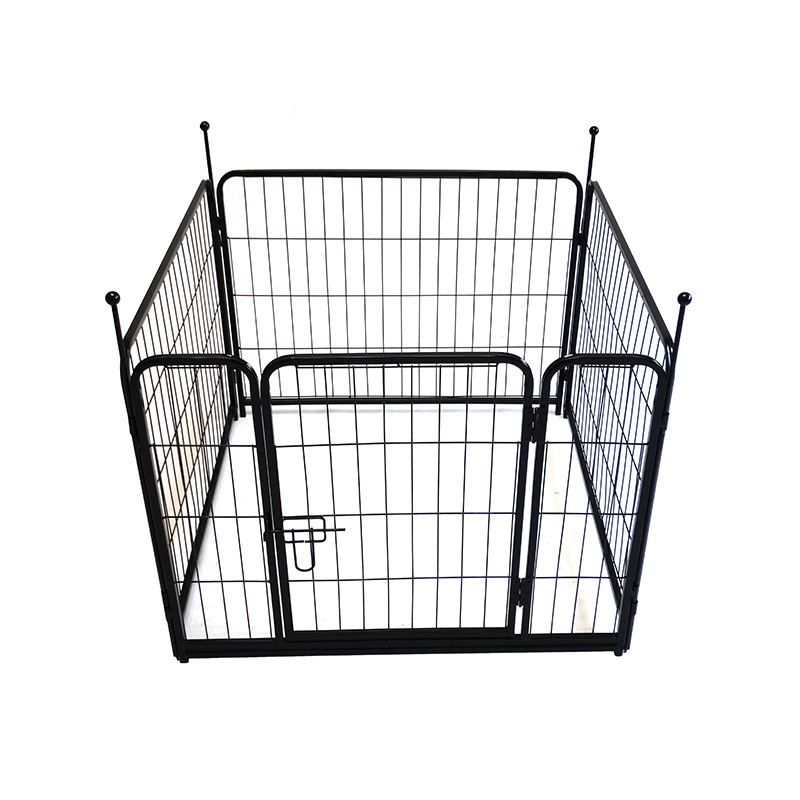 77*60*8 Iron Wire ohrádka pro psy 4panelový ohradník pro mazlíčky Puppy Run Dog Fence